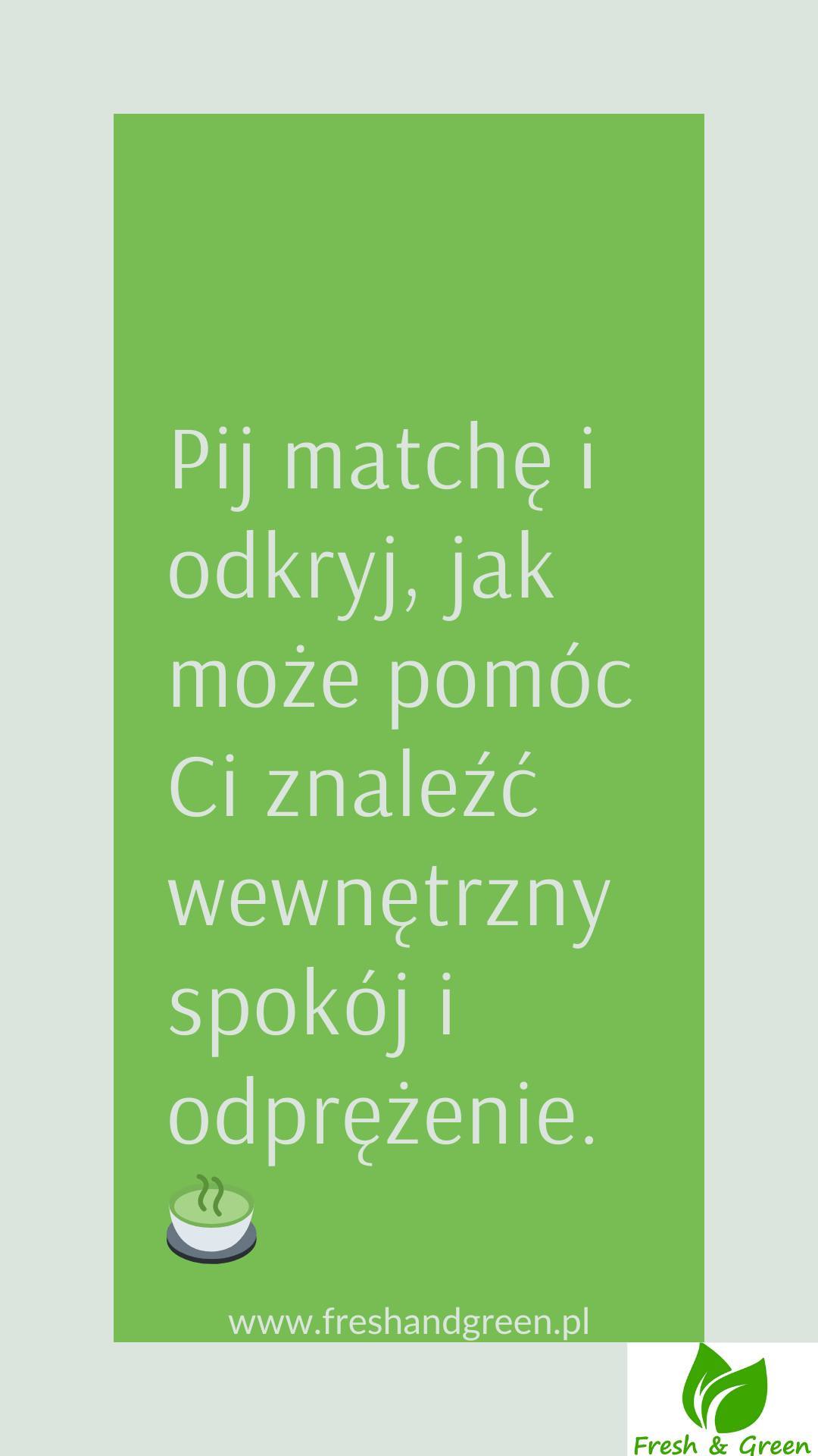 CIESZ SIĘ CHWILĄ SPOKOJU Z FILIŻANKĄ MATCHY W DŁONI.
Matcha to nie tylko napój – to sposób na odnalezienie harmonii i równowagi każdego dnia. 🌱
Każda filiżanka matchy to moment na zatrzymanie się i złapanie oddechu. 🍃
Poczuj, jak Twoje ciało i umysł relaksują się z każdym łykiem matchy. 🧘♀️
Pij matchę i odkryj, jak może pomóc ci znaleźć wewnętrzny spokój i odprężenie. 🍵#freshandgreen #matcha #zdrowie #harmonia #wellnessSprawdź nasze profile:
Instagram: https://www.instagram.com/freshandgreen1/
Facebook: https://www.facebook.com/freshgreentea/
YouTube: https://www.youtube.com/@freshandgreen1
Nasza strona internetowa: https://www.freshandgreen.pl