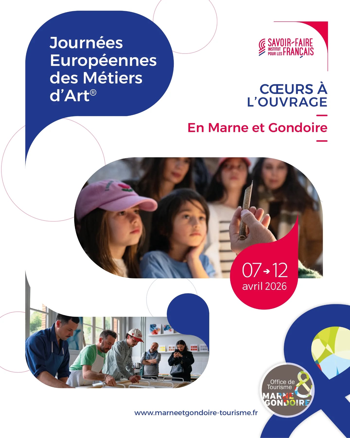 Les 11 et 12 avril 2026, j'ouvrirai les portes de mon atelier pour les Journées Européennes des Métiers d'Art @jemaofficiel
Au programme:
⚘️ Démonstrations au tour et tournassage
⚘️ Ateliers découverte modelage
Je vous y attends nombreux!
Info atelier modelage :
⚘️ samedi et dimanche 10h30
⚘️ A partir de 6 ans
⚘️ 15 euros
⚘️ réservation : contact@waquet-ceramique.com
Info démo : samedi et dimanche dans l'après-midi.
Ouverture atelier : 10h00 19h00.
⚘️⚘️⚘️ en poussant les portes des ateliers de la Tannerie, vous irez à la rencontre de professionnels passionnés : menuisiers, ébénistes, luthier, couturières, artistes peintre, artisan teinture végétale, bijoutiers, marionnettistes etc.⚘️⚘️⚘️